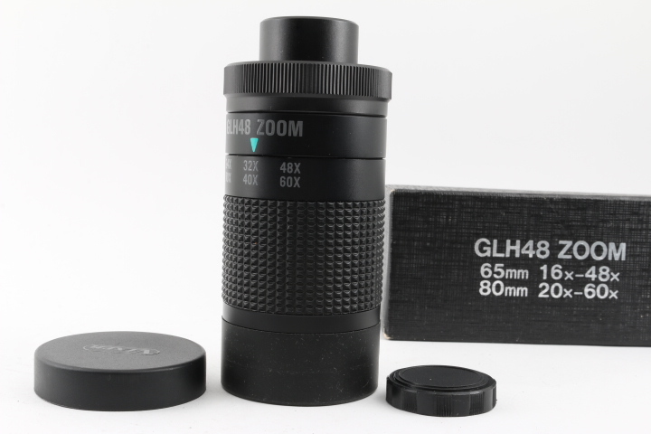 ★ほぼ新品級★ Vixen ビクセン GLH48 ZOOM ズーム式 接眼レンズ 65mm 16x-48x 80mm 20x-60x #F104_画像3