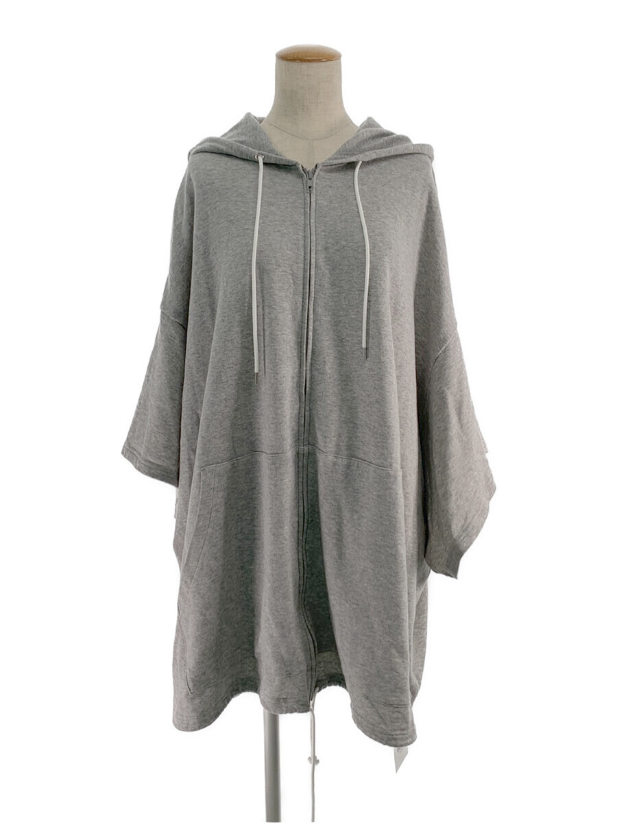 グラウンドワイ パーカー Mini fleece pile Three-quarter sleeves hoodie 半端袖 3