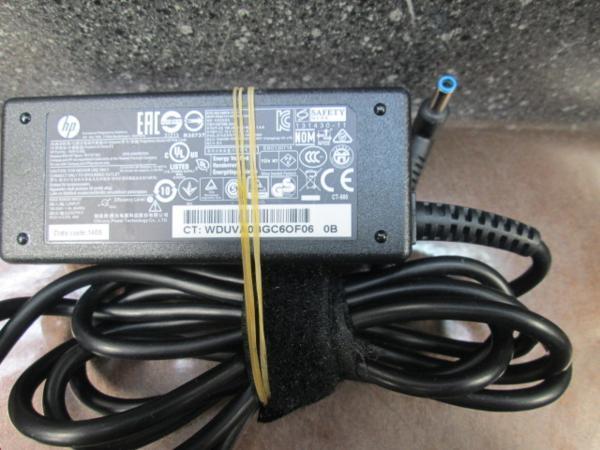 HP HSTNN-CA41 original AC adapter 19.5V 2.31A 45W blue pin CA40/DA40/LA40/AA44 ProBook 430 G3/450 G3/455 G3