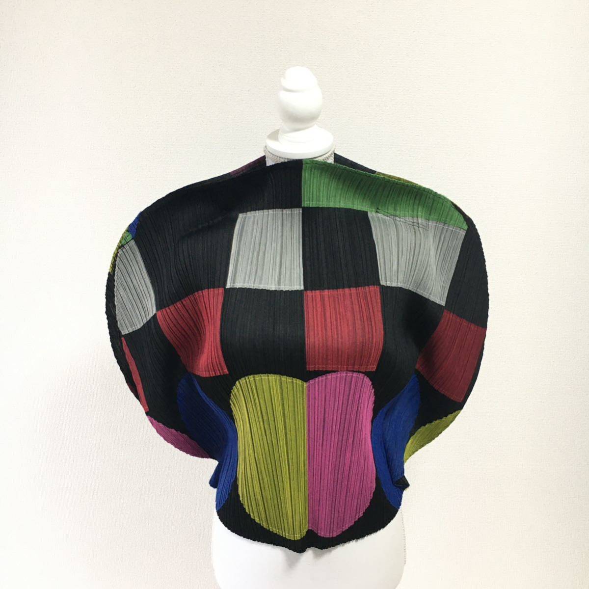 美品 PLEATS PLEASE プリーツプリーズ レアデザイン サークル トップス