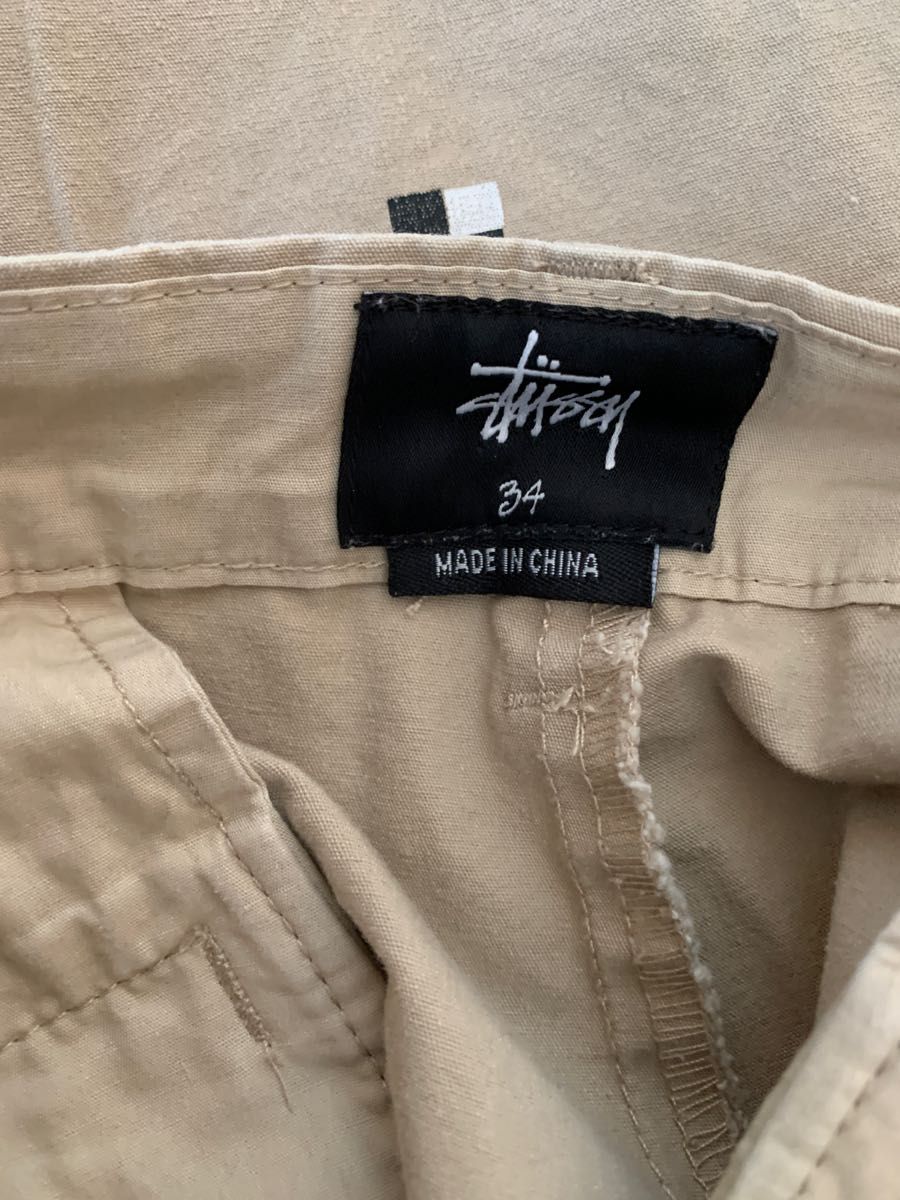 【ハーフパンツ】STUSSY  チェッカー　プリント