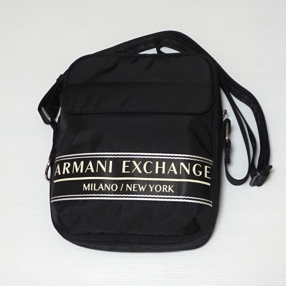 新品・本物 アルマーニ エクスチェンジ ARMANI EXCHANGE ショルダーバッグ メンズ 952503 3R840 00020 ブラック