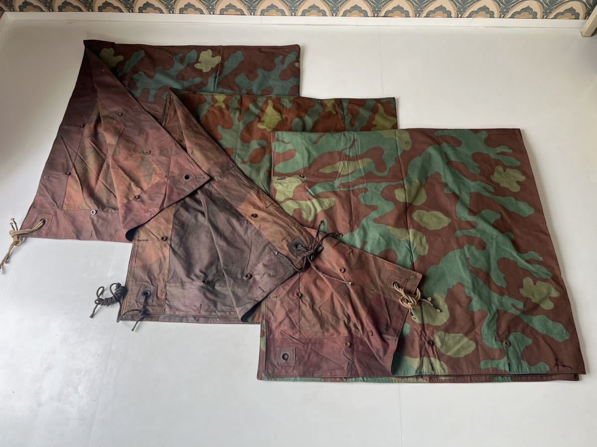 イタリア軍幕 サンマルコ 迷彩 カモフラ テント タープ シート