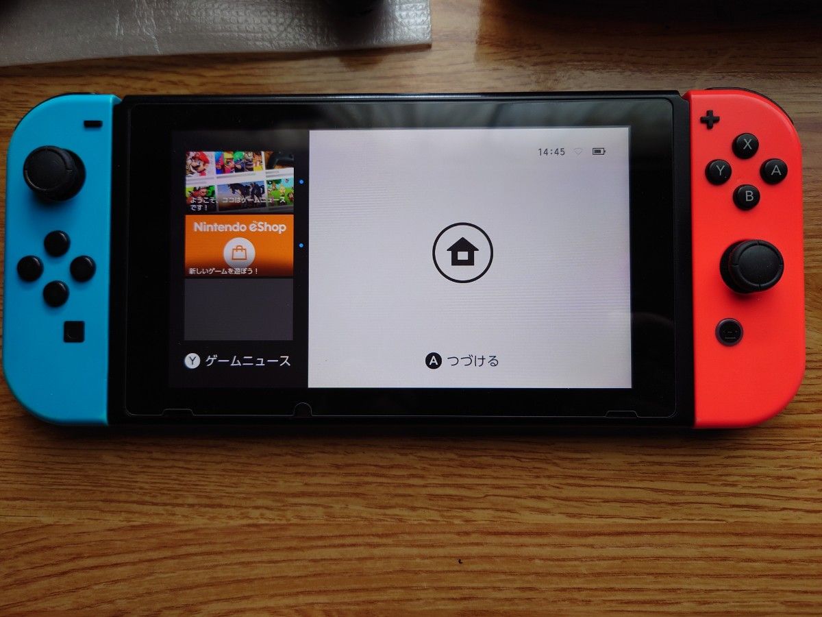 ニンテンドースイッチ本体旧型とジョイコン  最終