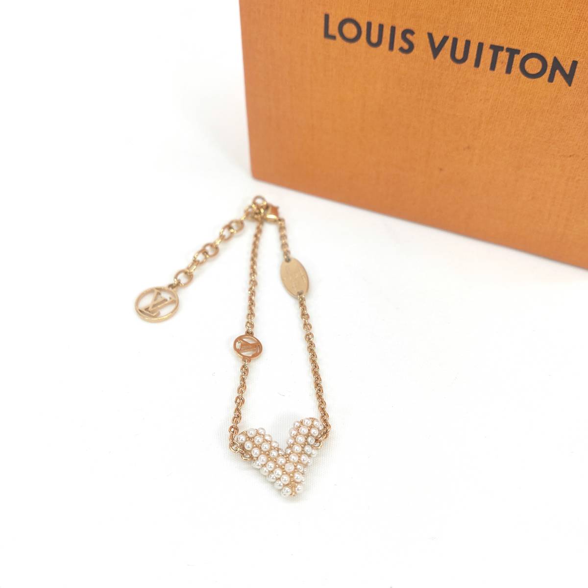 [ beautiful goods class ] Louis Vuitton brass re*esen car ruVpe Lulu 