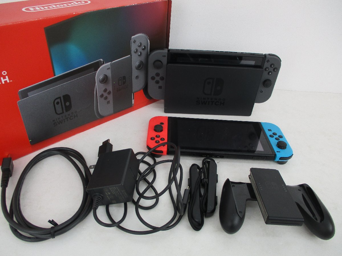 Nintendo Switch 本体のみ(新型)2台セット ジャンク品