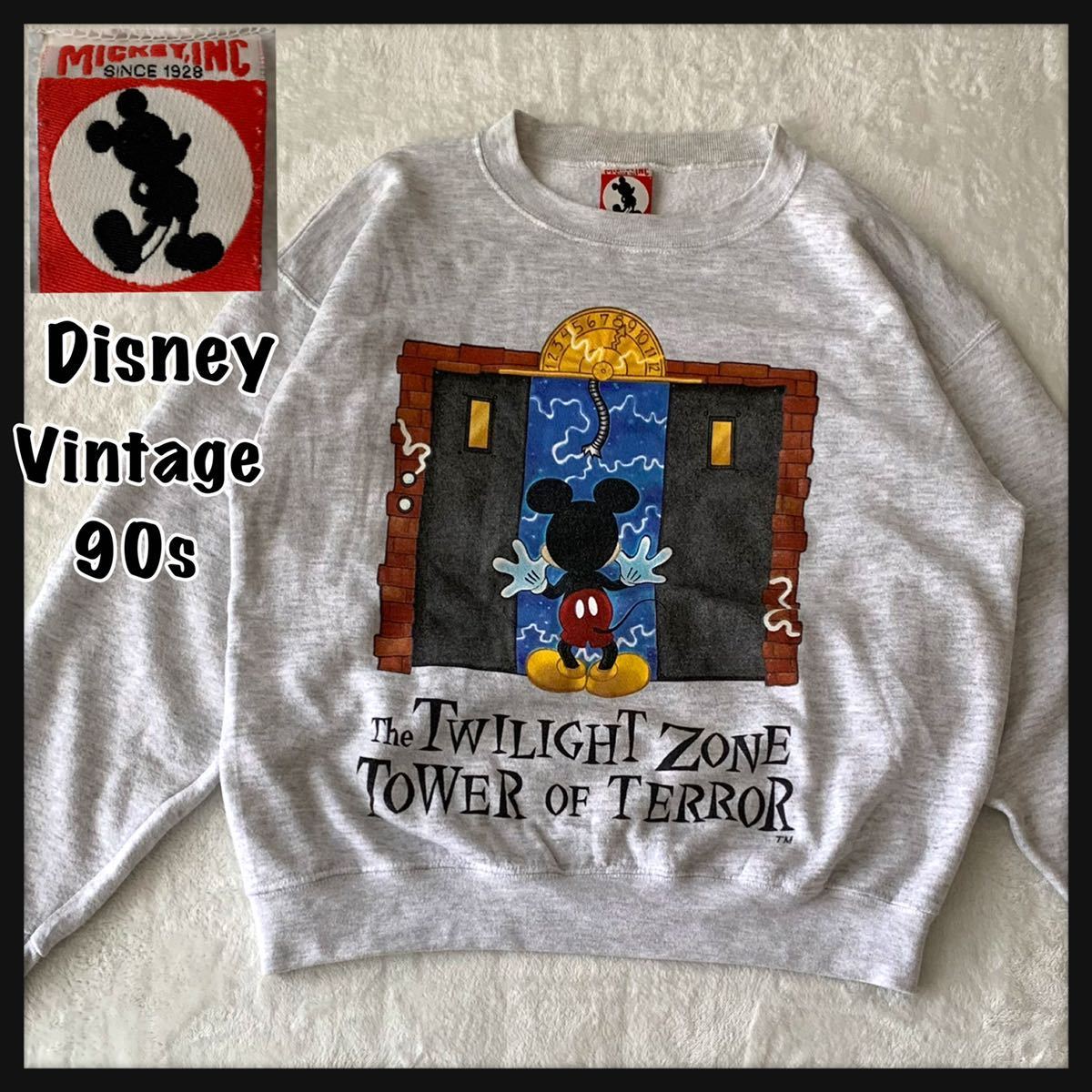 SALE】 INC MICKEY USA製 【超希少】90s ミッキー ディズニー TERROR