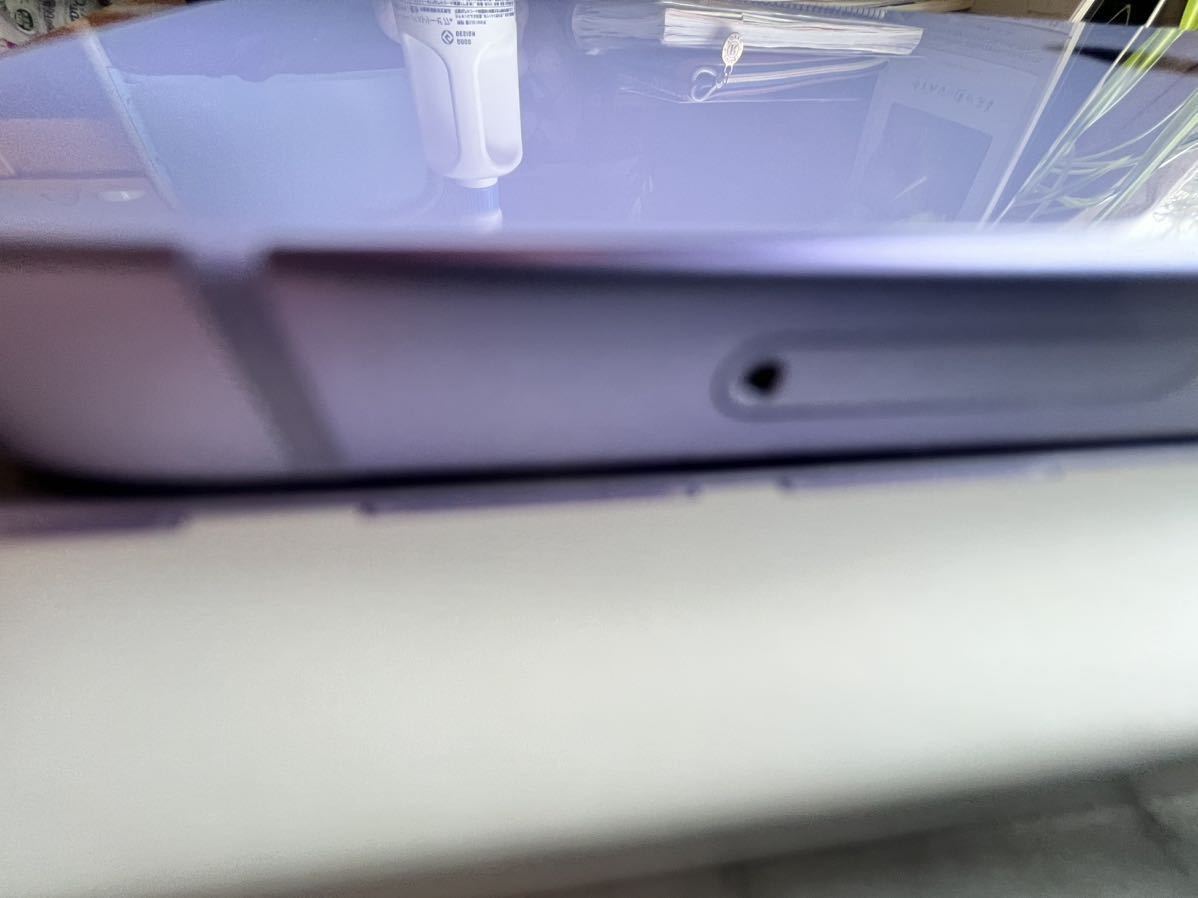 Apple iPhone 12 64GB パープル 美品 純正カバー他おまけ付き SIM