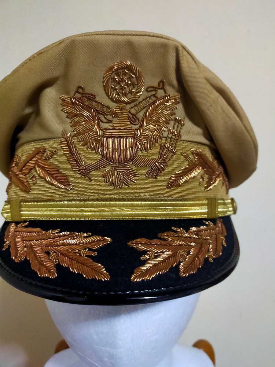 WW2アメリカ軍（米軍）将官用野戦帽_画像2