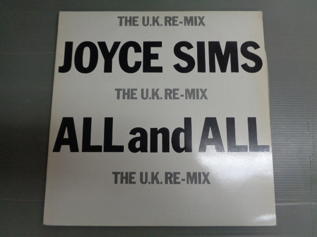 JOYCE SIMS/ALL AND ALL(THE U.K. RE-MIX)/4681_画像1