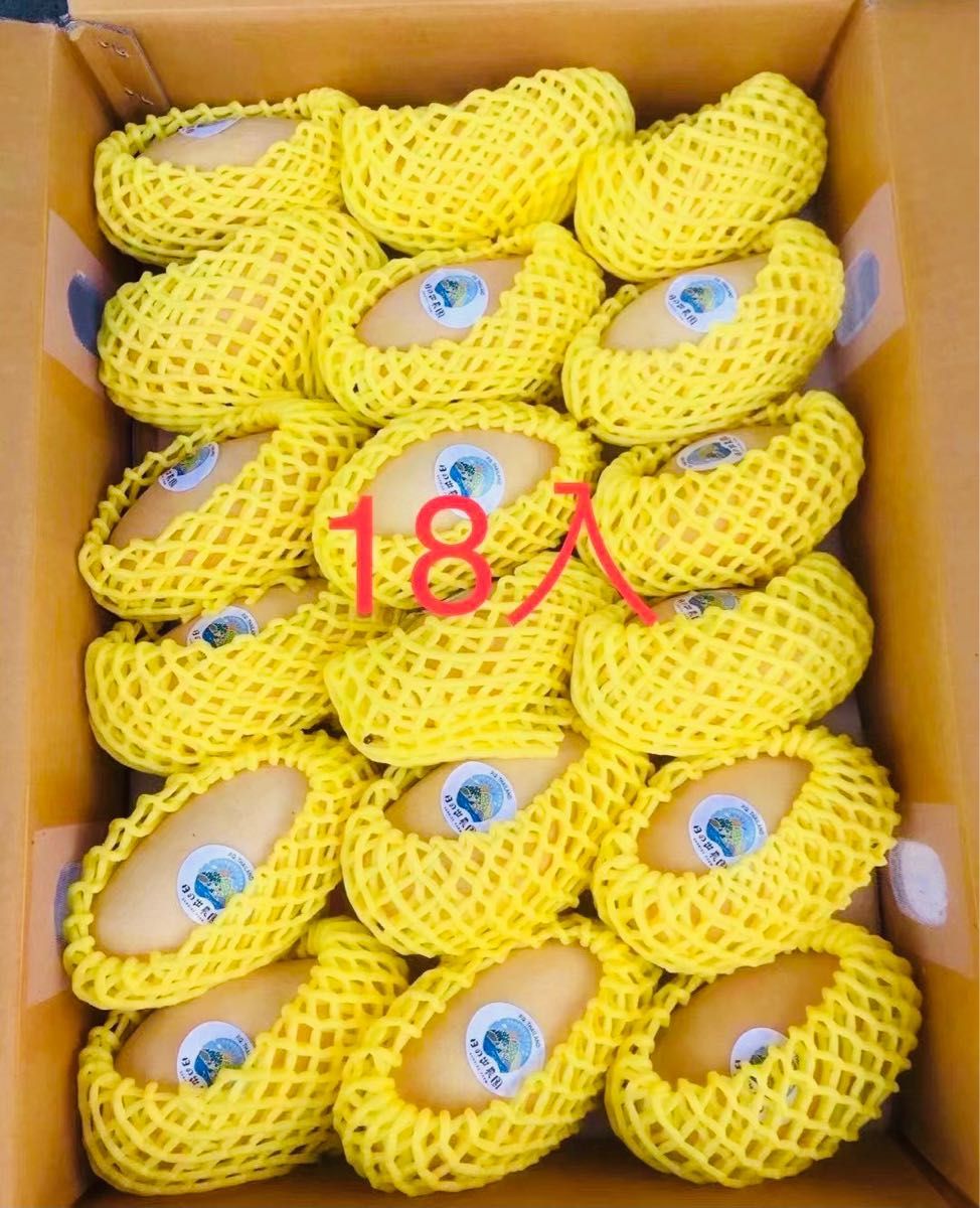 新入荷 常温発送 タイ産マンゴー18玉入約4 5kg 泰国芒果 金芒果 送料