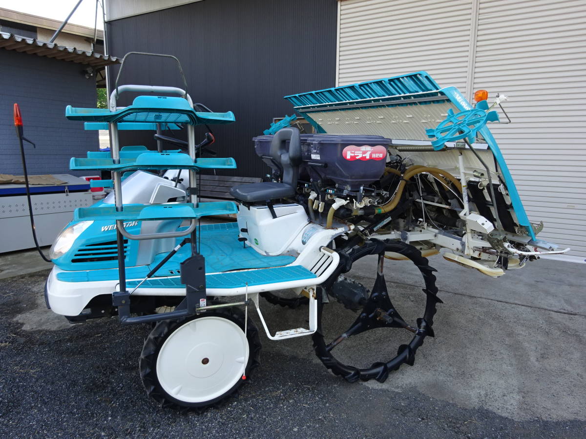 クボタ 田植機 SPU650 6条 施肥機付き 整備済み 千葉県 成田市 クボタ 田植機 SPU650 6条 施肥機付き 整備済み 千葉県 成田市