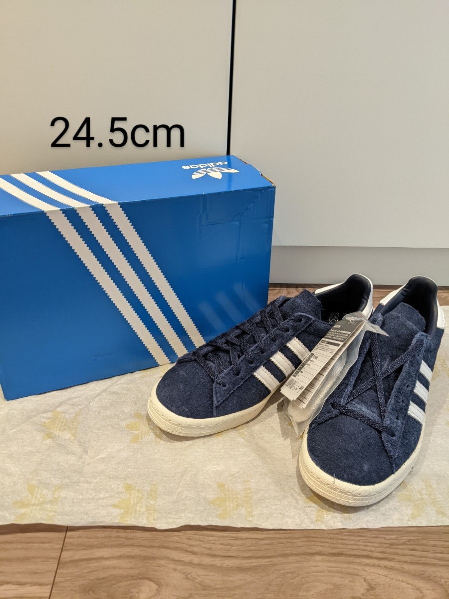 新品 adidas CAMPUS 80s アディダス 未使用 campus 靴 24.5cm スニーカー キャンパス