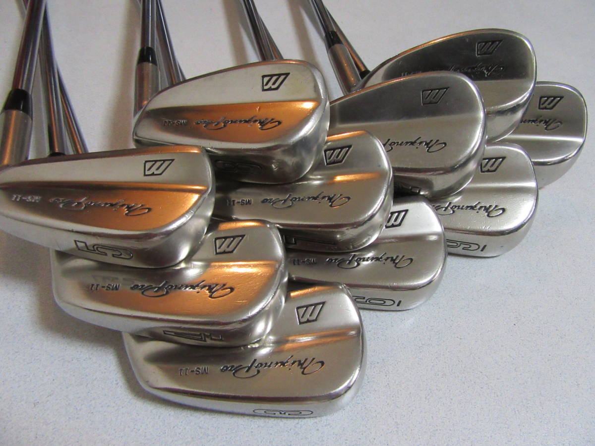 ★☆★激レア★豪華 10本 P/S付★ダブルニッケル★Mizuno Pro MS-11★3-Sw★N.S.PRO(R3)★☆★