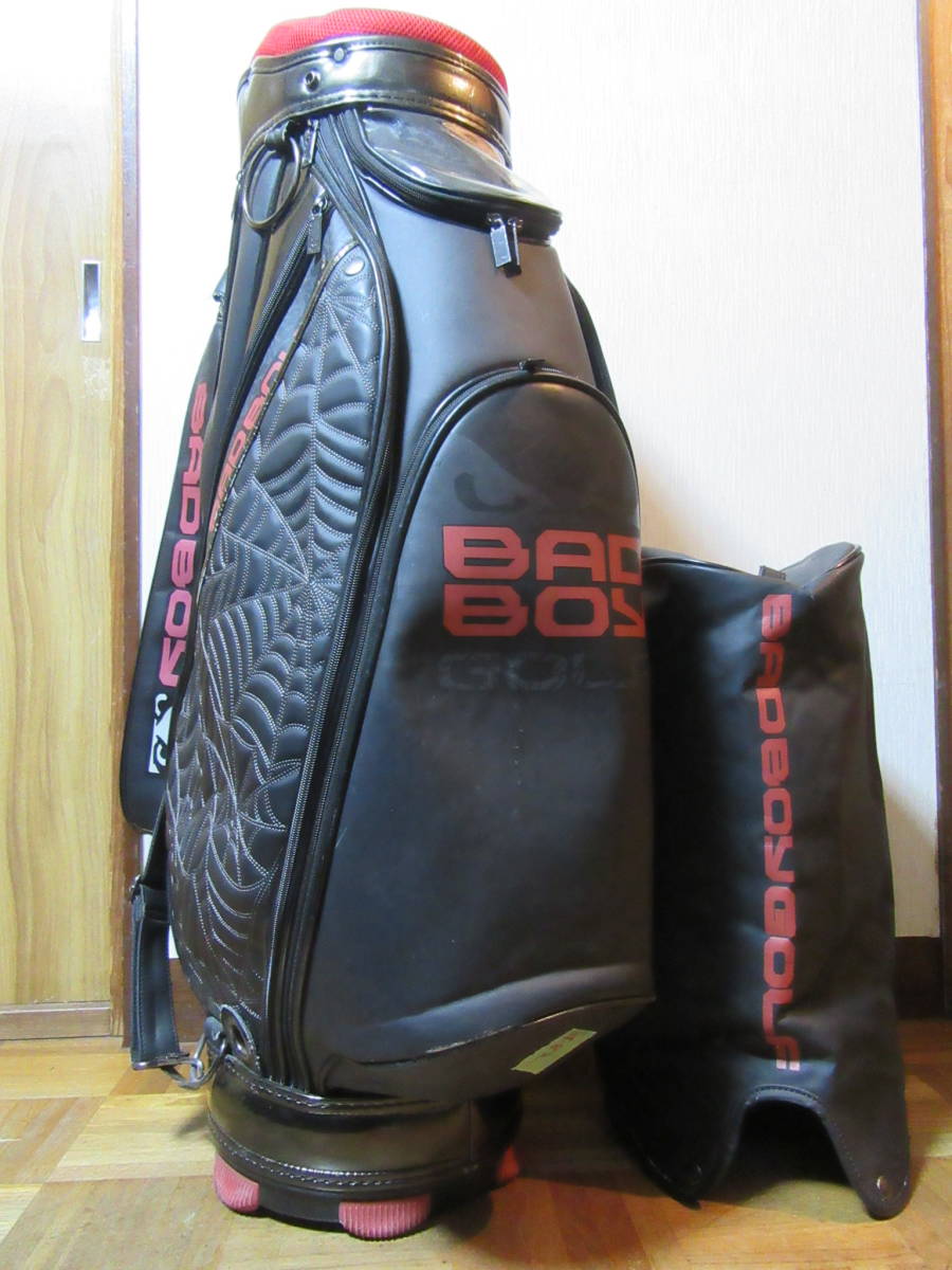 Yahoo!オークション - 希少 BADBOY GOLF 3点式ゴルフバック 黒 Yahoo!オークション - 希少 BADBOY GOLF 3点式ゴルフバック 黒