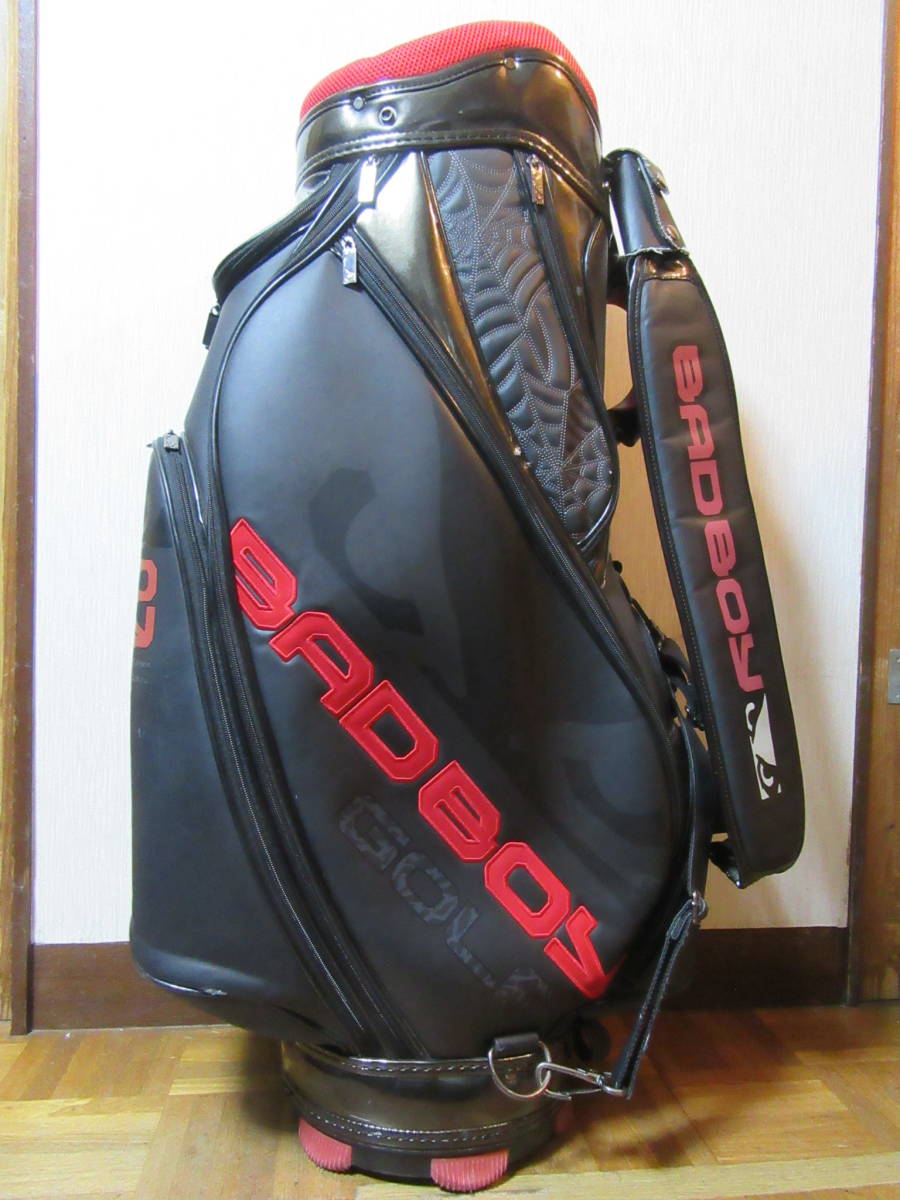 Yahoo!オークション - 希少 BADBOY GOLF 3点式ゴルフバック 黒 Yahoo!オークション - 希少 BADBOY GOLF 3点式ゴルフバック 黒