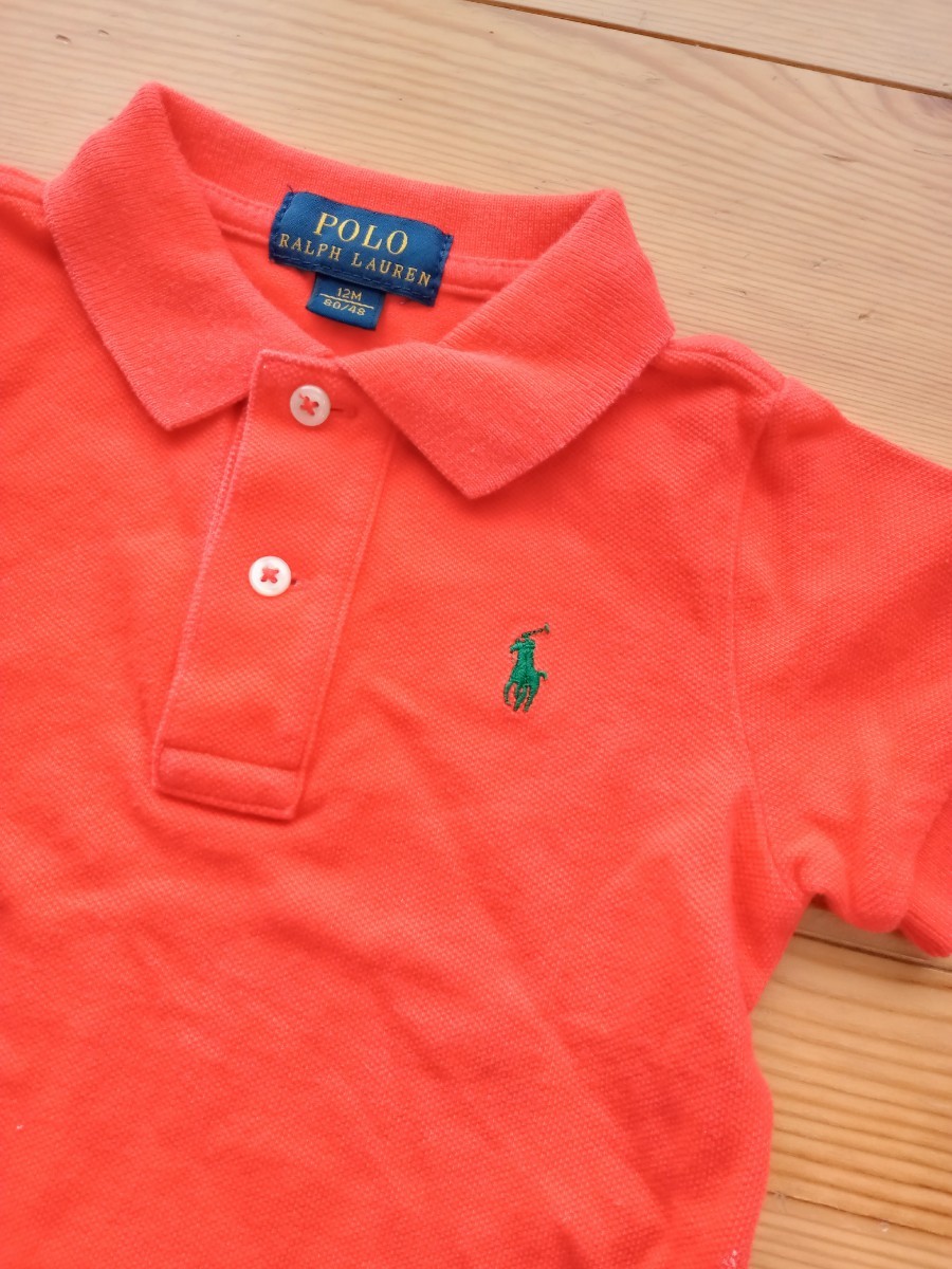  condition good * Polo Ralph Lauren [80cm] polo-shirt with short sleeves 2 point set * T-shirt cut and sewn 