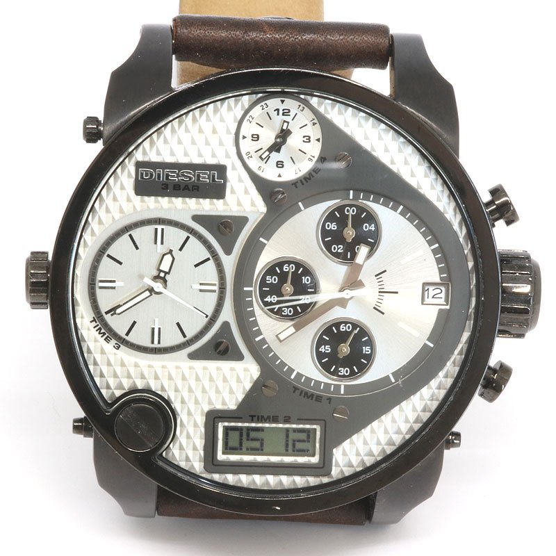 DIESEL ディーゼル DZ-7126 クロノグラフ メンズ 腕時計 （質屋 藤千商店）_画像1