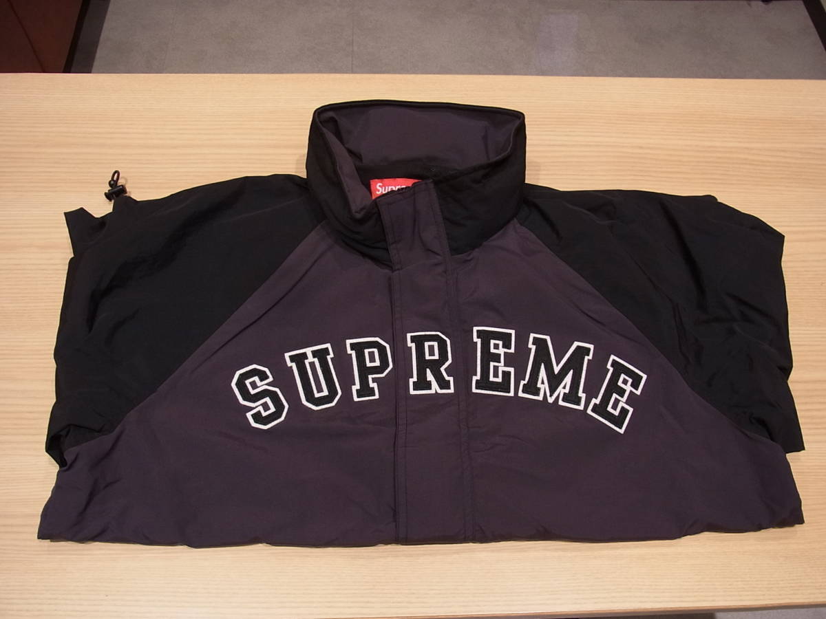 Supreme Court Half Zip Pullover Black M 黒 box logo jacket