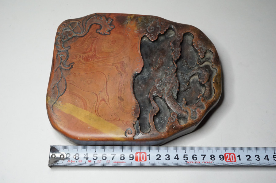 お得人気】 ヤフオク! - 中国古硯 紅糸石 石紋が見事 安値出品