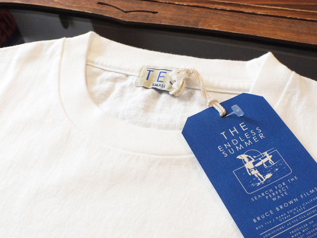 新品 Lサイズ TES エンドレスサマー カリフォルニア ロックン サーフ Tシャツ ベージュ The Endless Summer ROCK'N SURF_画像4