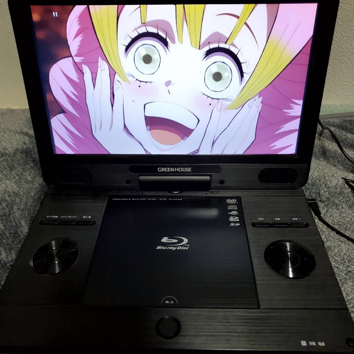 グリーンハウスGH-PBD11BC-BK美品 | alfasaac.com