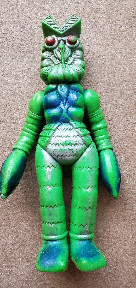 当時物の古いブルマァク ジャイアントバルタン星人!ウルトラマン