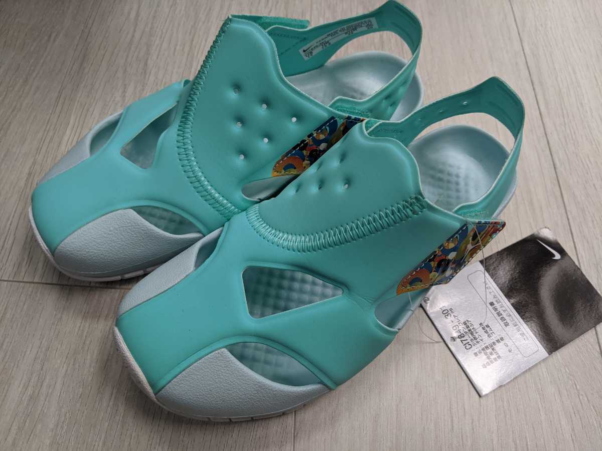  последний новый товар не использовался JORDAN FLARE Jordan flair 19cm Kids сандалии уличный summer море река Nike NIKE
