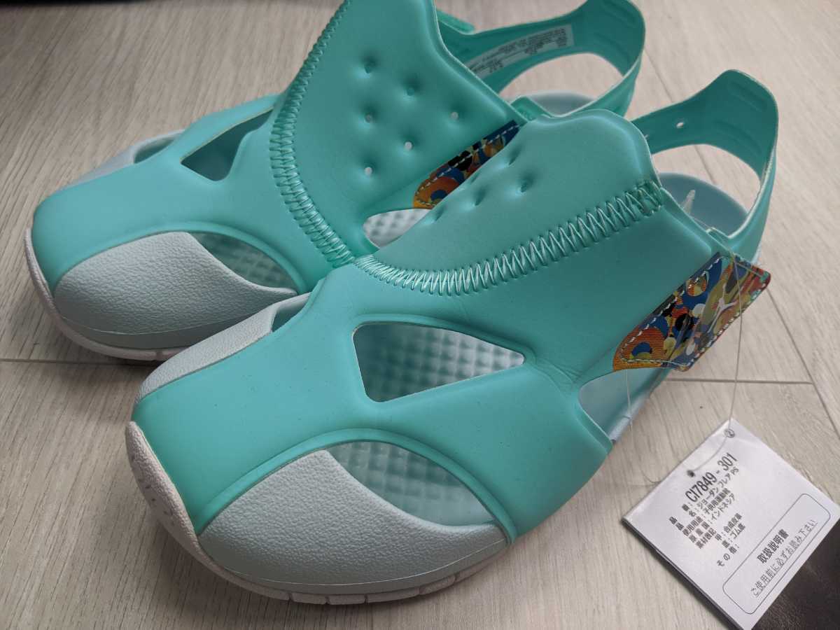  последний новый товар не использовался JORDAN FLARE Jordan flair 19cm Kids сандалии уличный summer море река Nike NIKE
