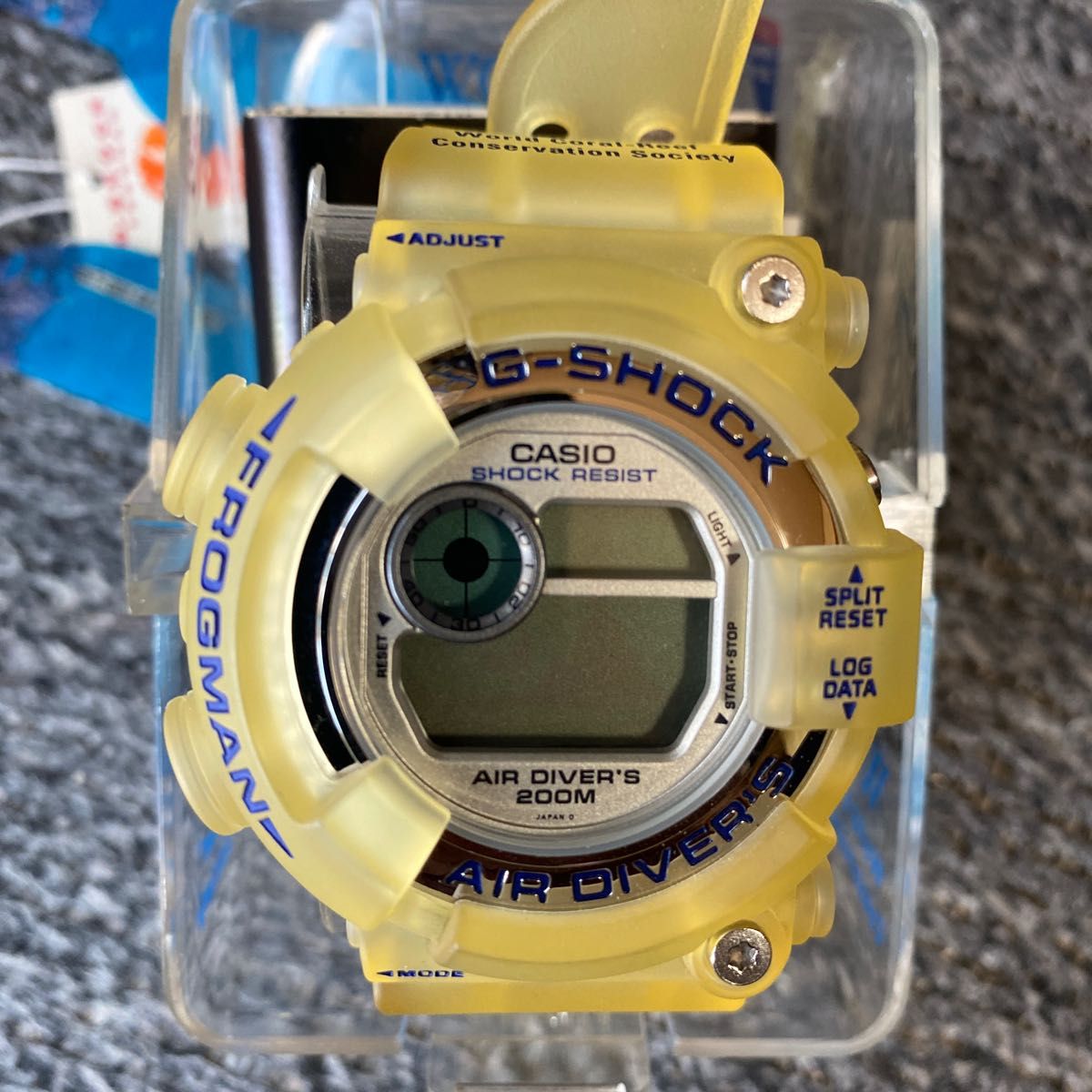 カシオG-SHOCK  FROGMAN、W C CＳ,ラッキーストライクモデル、シャランQモデル