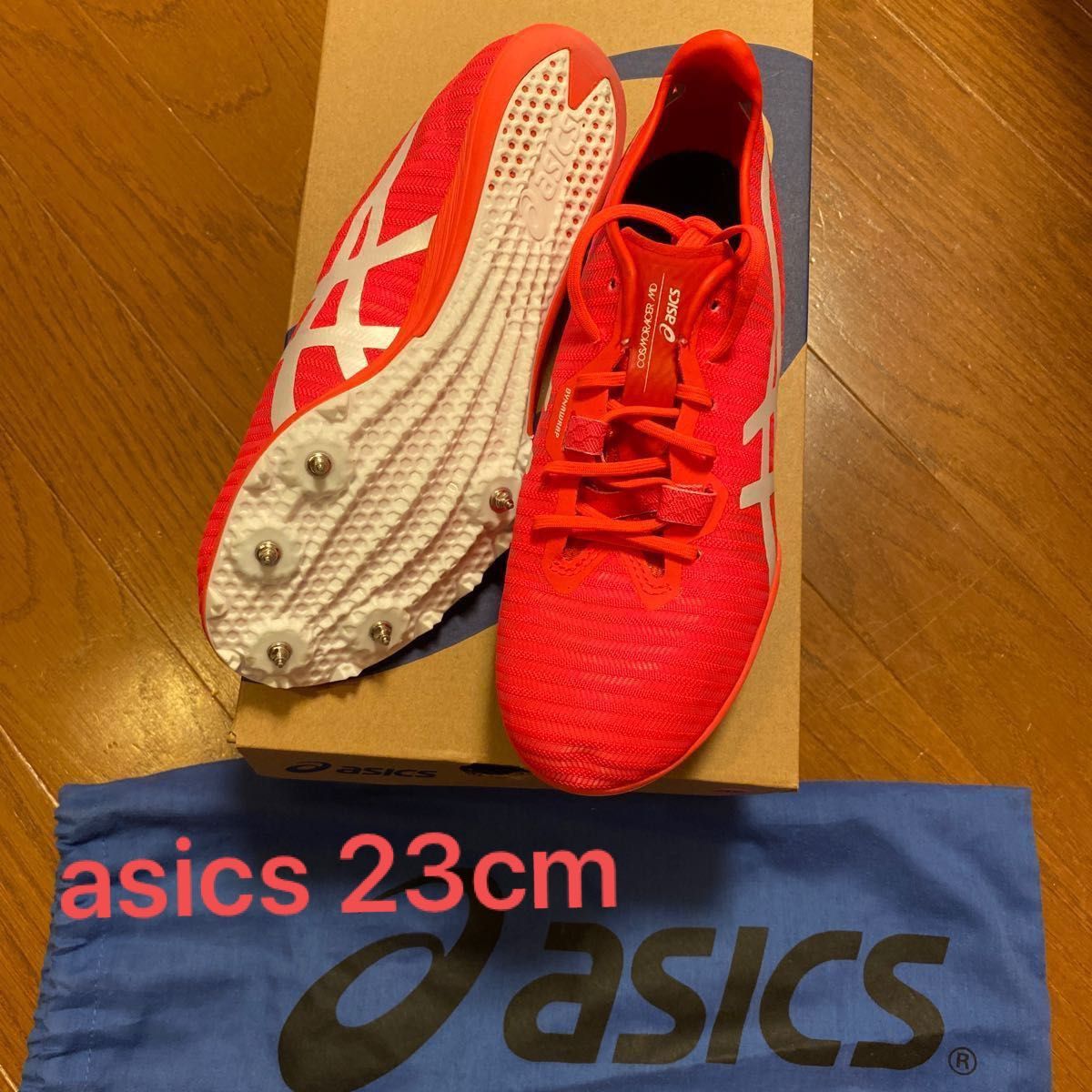 asicsコスモレーサー　MD2 23cm スパイクシューズ