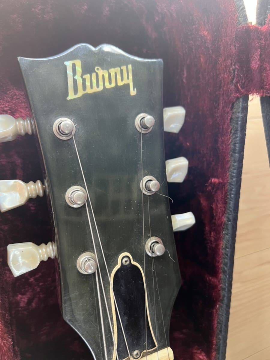 現状品 改造点あり☆ Burny FLG Goldtop レスポール 純正ハードケース