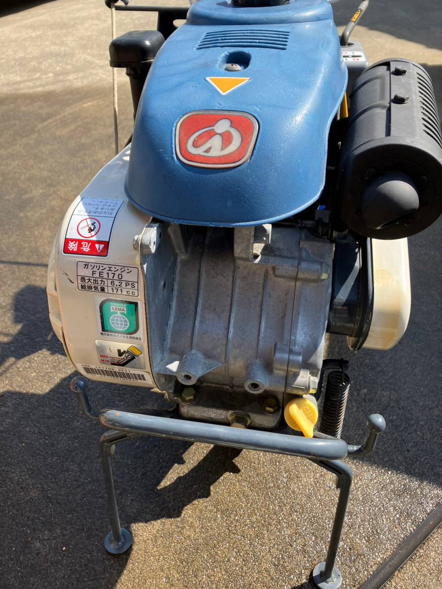 イセキ 1輪 耕運機 溝きり 畝立て 土かけ 管理機 パンジー S6D イセキ 1輪 耕運機 溝きり 畝立て 土かけ 管理機 パンジー S6D