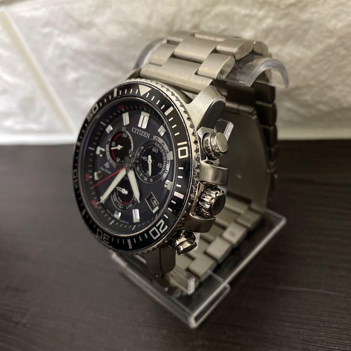 【美品】CITIZEN エコドライブ プロマスター PMP56 電波ソーラー 稼働品