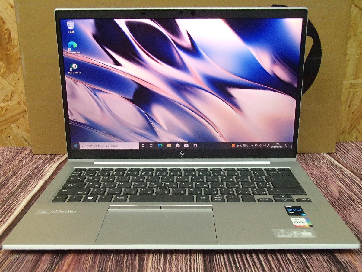 1円から SIMフリー HP EliteBook 840 Aero G8 展示美品 オフィスソフト