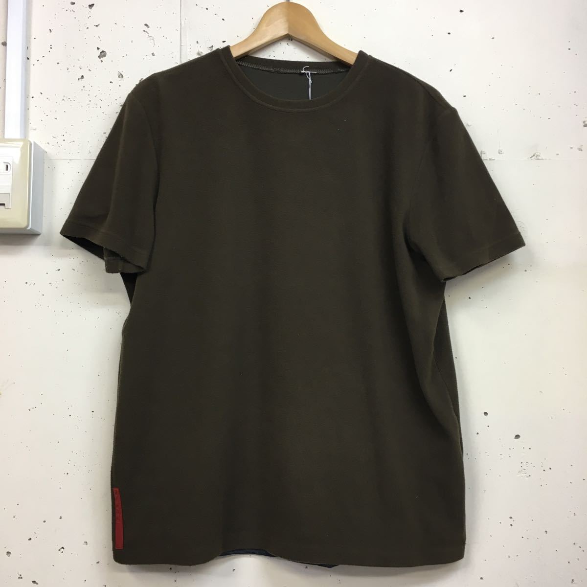 豪奢な PRADA ハーフジップ SPORT プラダ フリース (プラダ) tシャツ T