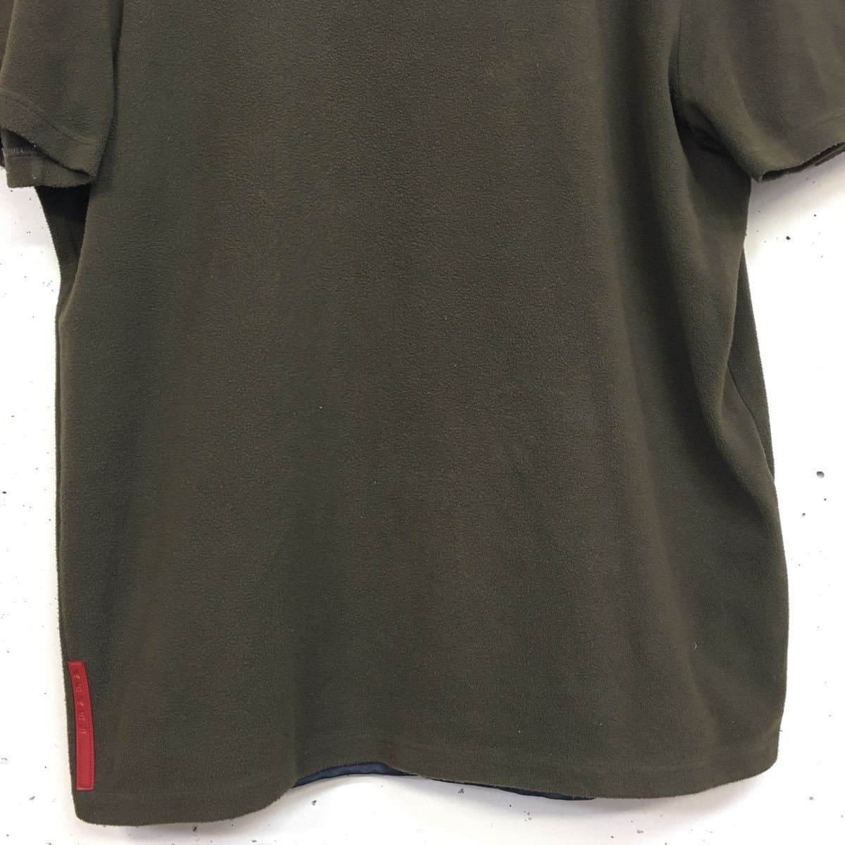 専門店では フリース プラダ SPORT PRADA tシャツ 無地 クルーネック