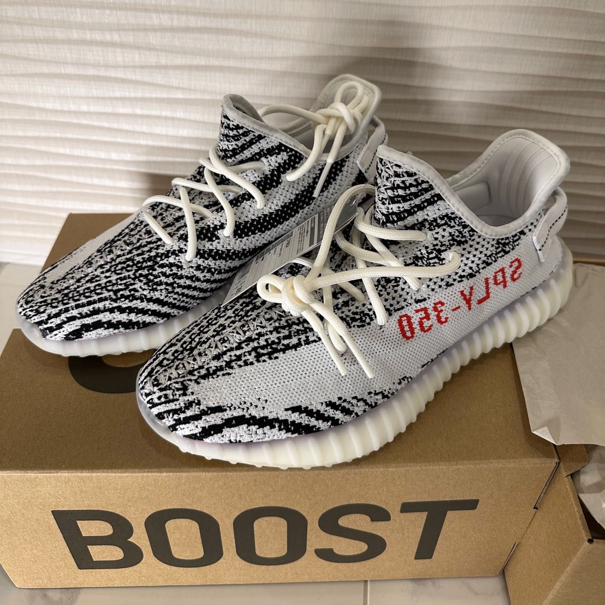 アディダス イージーブースト350 V2 CP9654 ゼブラ ZEBRA YEEZY BOOST