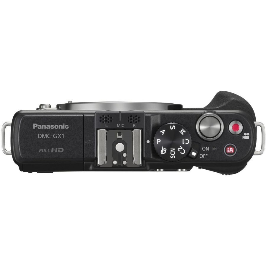 パナソニック Panasonic LUMIX DMC-GX1 ボディ ブラック ミラーレス 一眼レフ カメラ 中古_画像2