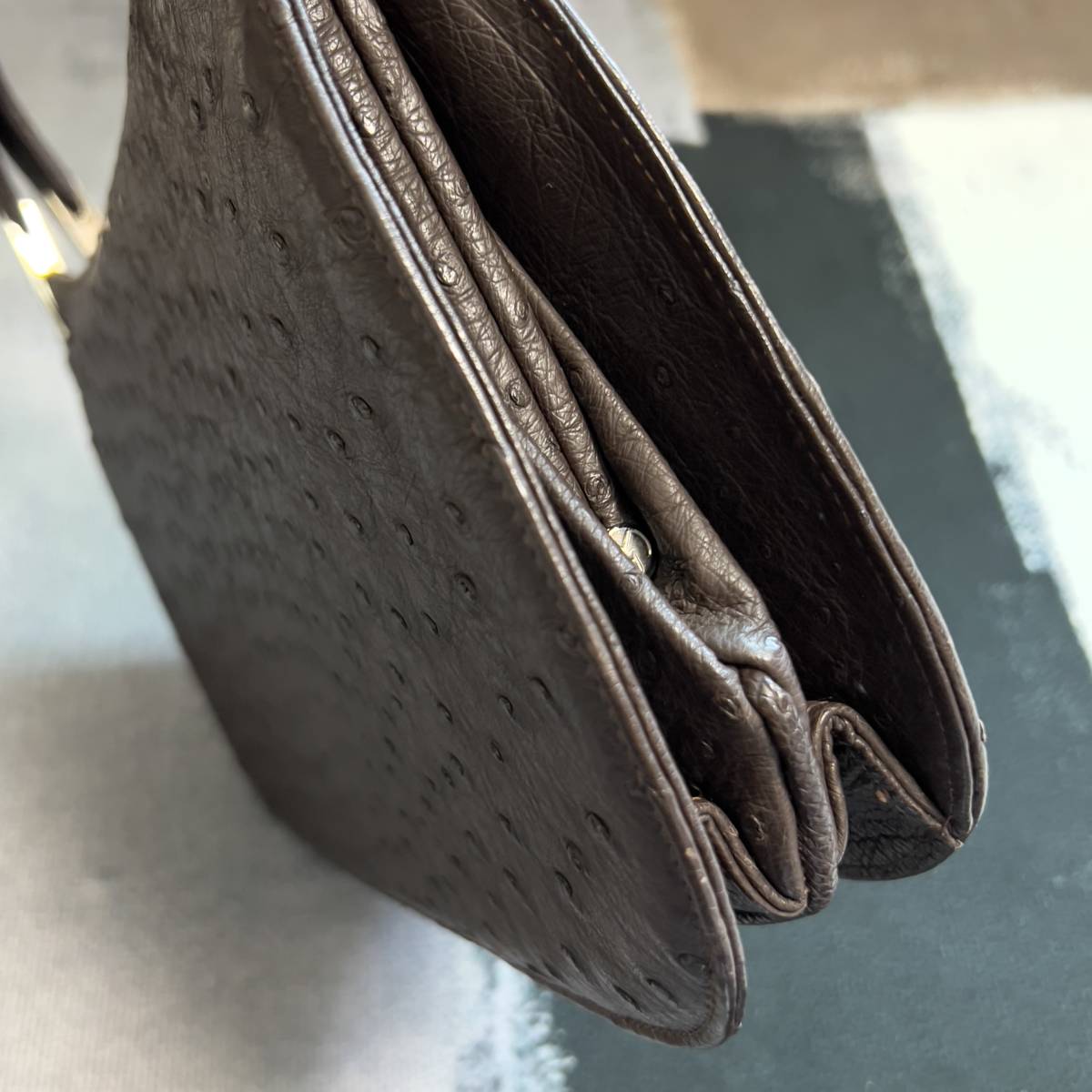 ◇COMTESSE コンテス 西ドイツ製ヴィンテージ オーストリッチ ◇COMTESSE コンテス 西ドイツ製ヴィンテージ オーストリッチ