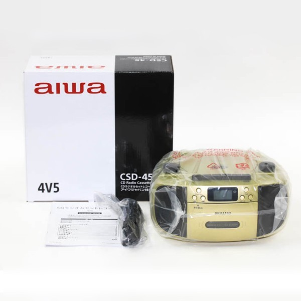 注目 ラジオカセットレコーダー aiwa CSD-45 i9tmg.com.br