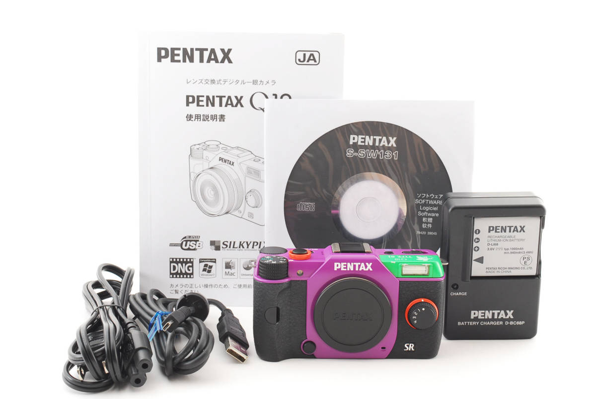 本店は 299回 ショット回数 Q10 PENTAX ペンタックス エヴァンゲリオン