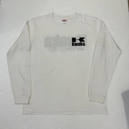 送料無料!激レア!1点限り!MAD MAX マニア必着!グース&KWAKAロゴ・アレンジ長袖Tシャツ!・Mサイズ