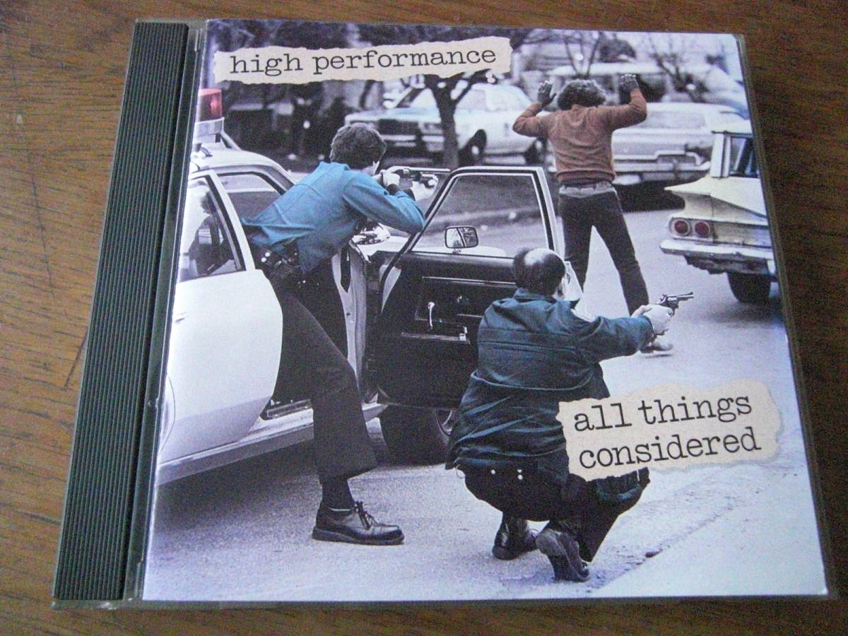 high performance/all things considered _画像1