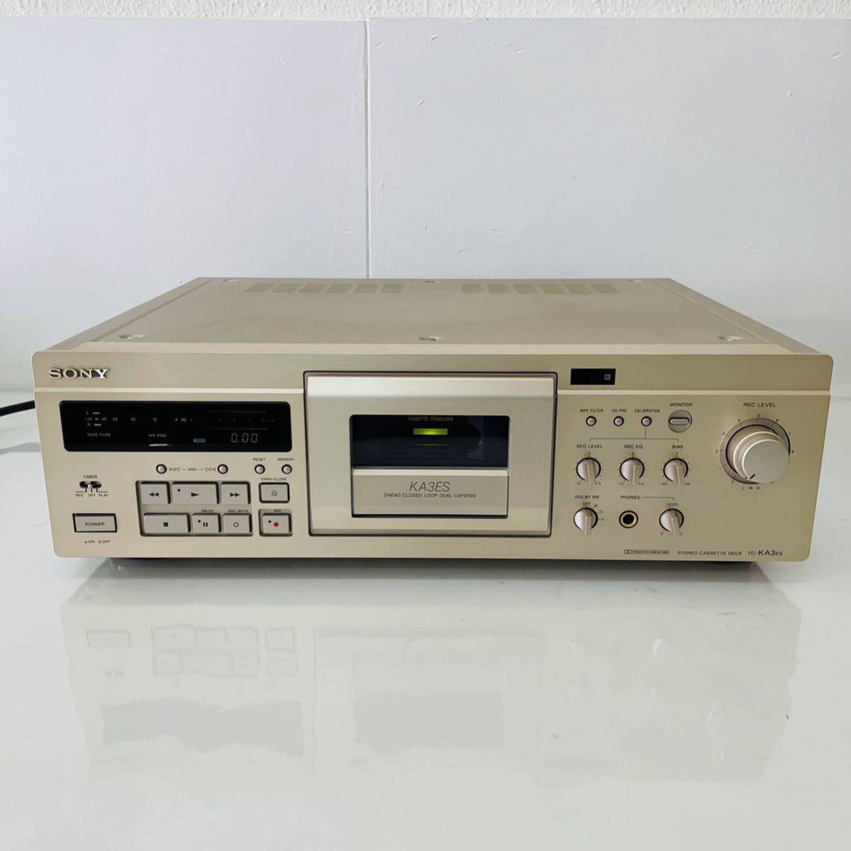 SONY TC-KA5ES 3ヘッドカセットデッキ ソニー オーディオ 故障品