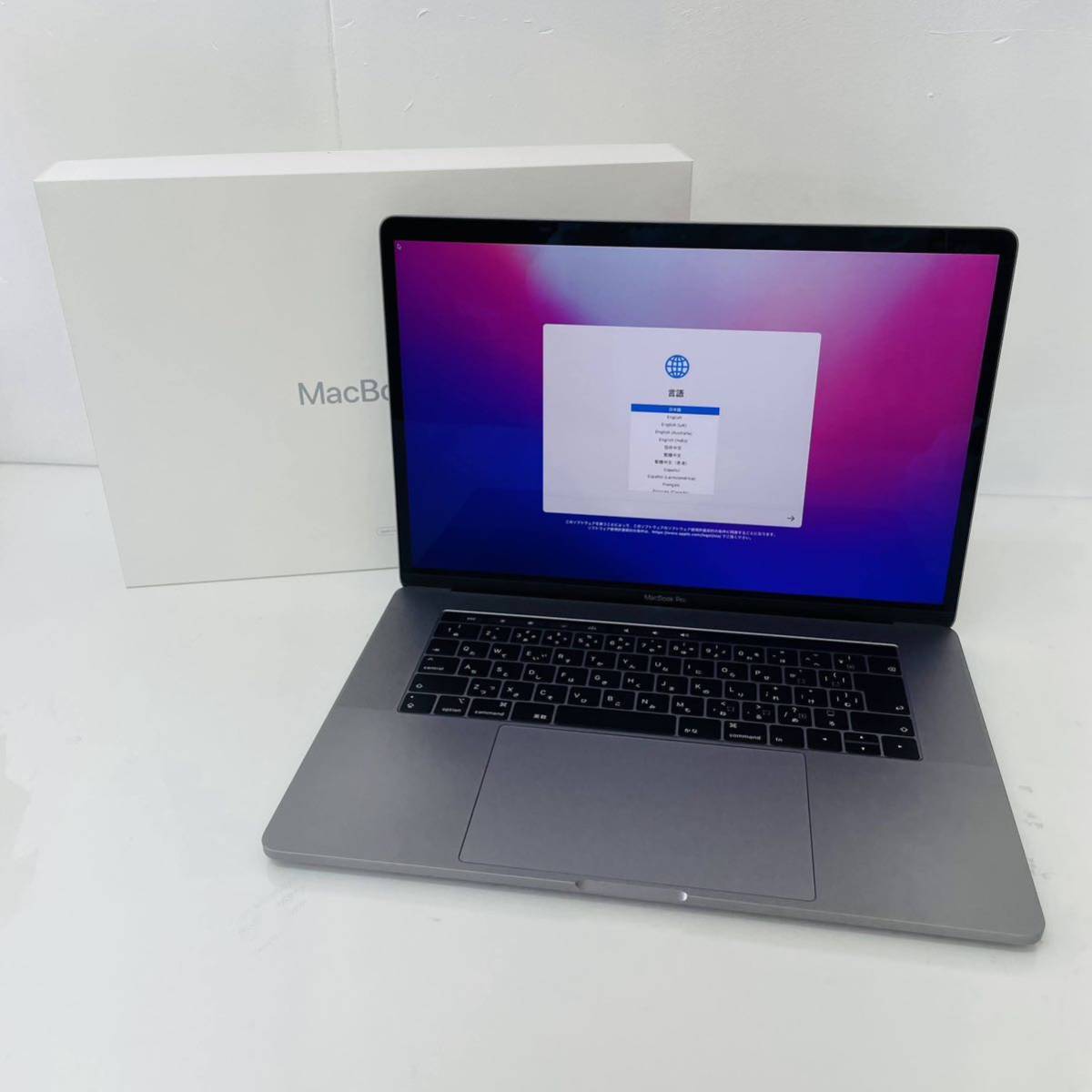 MACBOOK PRO 15 2018