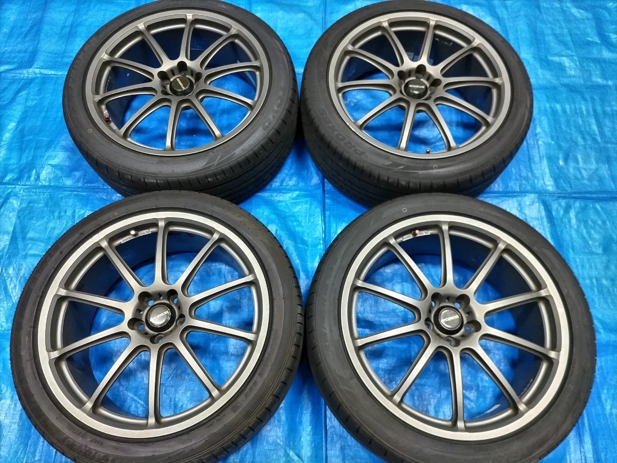 Prodrive プロドライブ GC01 ガンメタ 18×7.5+47 214/45-10 100 5H