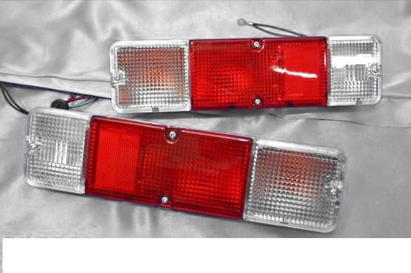  Jimny JA11 JA12 JA22 JA71 SJ30 красный белый tail & прозрачный передний указатель поворота & прозрачный боковой маркер (габарит) оригинальный бампер для 3 пункт полный комплект 
