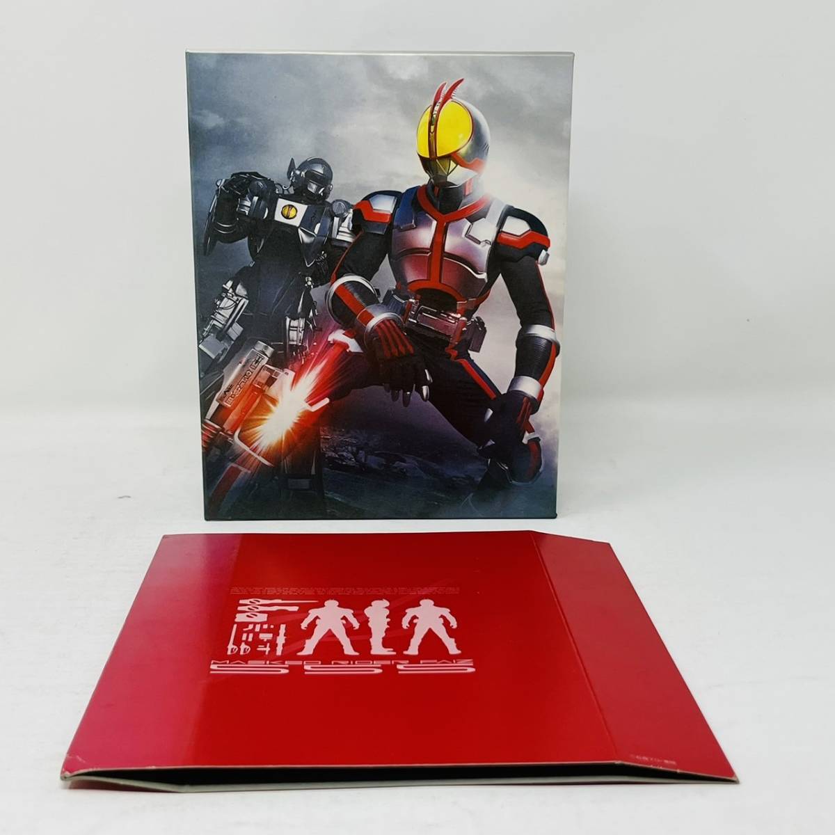 完品 仮面ライダー 555 ファイズ Blu-ray BOX 全3巻セット / スペーサー 帯 付き MASKED RIDER FAIZ