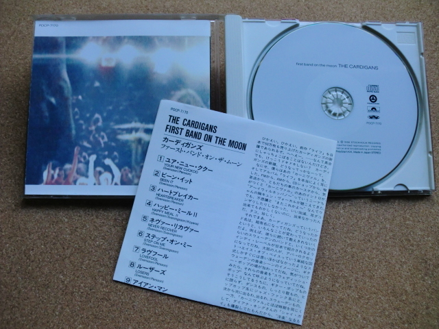 ＊【CD】カーディガンズ／First Band On The Moon（POCP7170）（日本盤）_画像2